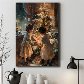 1pc Wrapped Canvas Painting, Wall Decor Living Room, Room Decor, Home Decor, Canvas Print Wrapped In Pine Frame For Holiday Celebrations, Holiday (Option: 12X8inch)