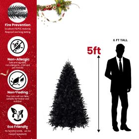 PE, PVC Christmas Trees, Christmas Decorations (Option: 5ft)