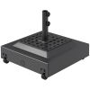Outdoor Umbrella Stand Base With Wheels, Heavy Duty Patio Umbrella Base, Filled Up To 143lbs With Stand Or 112lbs With Water, Patio Umbrella Hold
